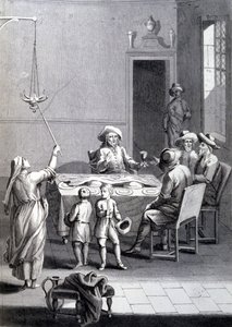 Judisk sabbat (sabbat, sabbat eller sabbat eller sabbat). av Unknown artist