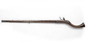 Jezail, ca 1800 (jezail, flintlock) av Unknown artist