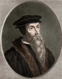 John Calvin - Jean Calvin 1509-1564 - gravyr - 1800-talet av Unknown artist