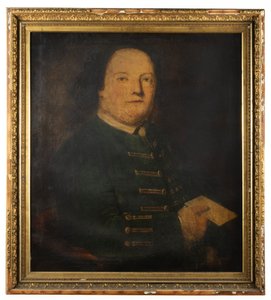 John Foxcroft, ca 1765-85 (olja på duk) av Unknown artist