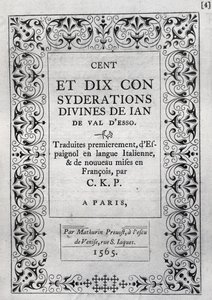 Juan de VALDES av Unknown artist