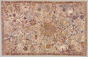Kantha (ceremoniell quilt) av Unknown artist