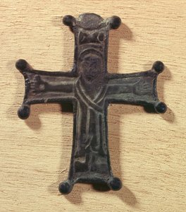 Riddarkorset från det första korståget (1096-1099). Paris, Nationalmuseet för medeltiden, Thermes de Cluny av Unknown artist