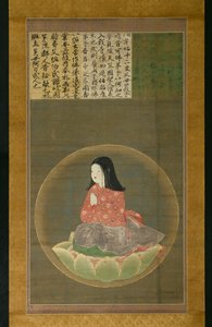 Kobo Daishi (Kukai) som pojke (Chigo Daishi) av Unknown artist
