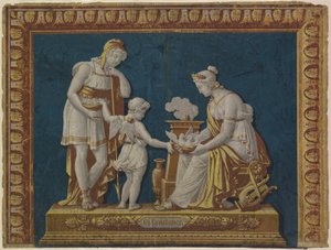"La Constance" tapet brandbräda av Unknown artist