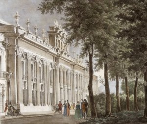 La Granja de San Ildefonso av Unknown artist