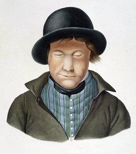 Lepers of Iceland, cirka 1840, B.N. av Unknown artist