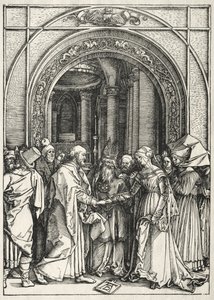 Jungfruns liv: Jungfruns och St Josephs äktenskap av Unknown artist