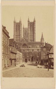 Lincoln Cathedral. av Unknown artist