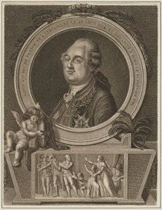Ludvig XVI - kung av Frankrike av Unknown artist