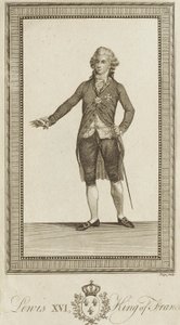 Ludvig XVI, kung av Frankrike av Unknown artist