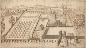 Lullingstone slott av Unknown artist