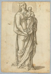 Madonna och barn av Unknown artist