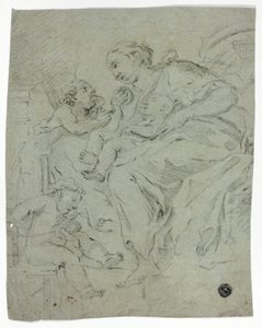 Madonna och barn av Unknown artist
