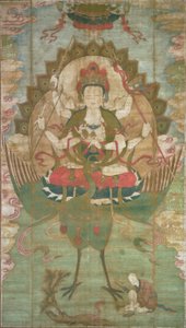 Mahamayuri Vidyaraja av Unknown artist