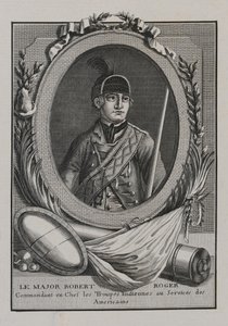 Major Robert Rogers av Unknown artist