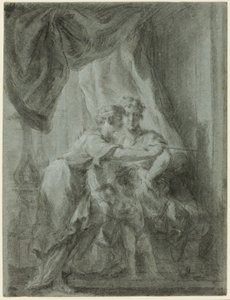 Mars, Venus och Amor av Unknown artist
