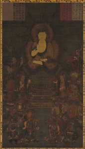 Medicinmästaren Buddha och de tolv gudomliga generalerna av Unknown artist