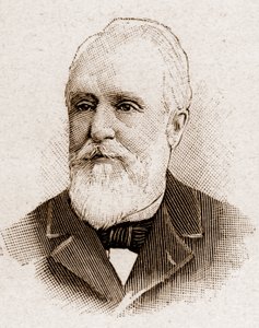 Medlemmar av Academy Francaise 1895: porträtt av Paul Armand Challemel Lacour (Paul-Armand Challemel-Lacour) (1827-1896), politiker, diplomat och historiker av fransk filosofi. av Unknown artist