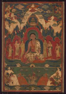 Milarepa på berget Kailash av Unknown artist