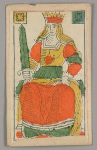 Minchiate (Tarot) spelkort av Unknown artist