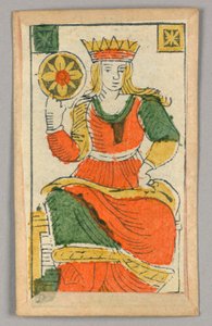 Minchiate (Tarot) spelkort av Unknown artist