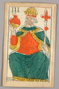 Minchiate (Tarot) spelkort av Unknown artist