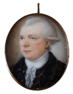Miniatyrporträtt av kapten John Coxon (målning) av Unknown artist