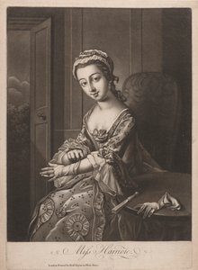 Miss Harriot av Unknown artist
