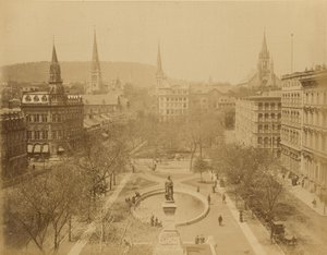 Montreal, Place Victoria av Unknown artist