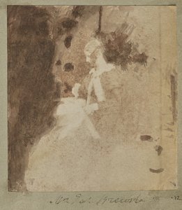 Mrs James Brewster. av Unknown artist