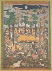 Nehan: Buddhas död av Unknown artist