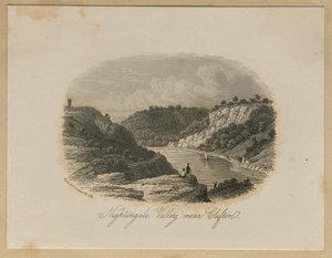Nightingale Valley, nära Clifton av Unknown artist
