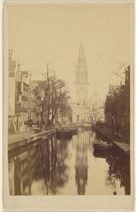 Gamla kyrkan, Amsterdam av Unknown artist