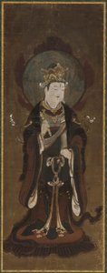 En av de tolv deva: Taishaku-ten (<em>Indra</em>) av Unknown artist