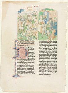 Öppningssidan av bok VIII av Valerius Maximus gärningar och memoarer av Unknown artist