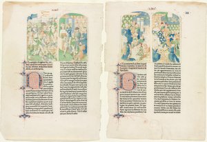Inledande sidor från Valerius Maximus minnesvärda fakta och talesätt av Unknown artist