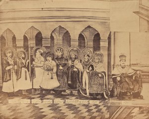 [Målning föreställande nawaberna av Awadh, Indien] av Unknown artist