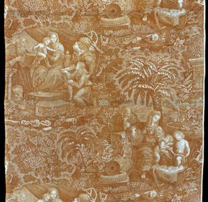 Panel (inredningsväv) av Unknown artist