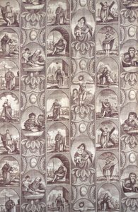 Panel (inredningsväv) av Unknown artist