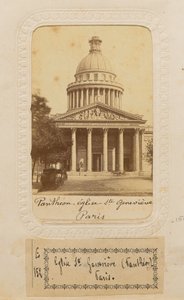 Panthéon - kyrkan Sainte Geneviève, Paris av Unknown artist