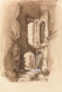 En del av Beckets slott, Otford av Unknown artist