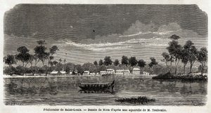 Penitencier of Saint Louis of French Guyana, organiserad uteslutande för avverkning på uppdrag av regeringen, etablerad 1859 som en förlängning av penitencier of Saint Laurent som blev otillräcklig, de var helt oberoende, men belägna fou av Unknown artist