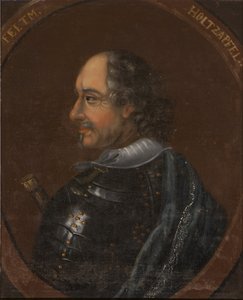 Peter Melander, comte de Holzappel - Porträtt av greve Peter Melander av Holzappel (1589-1648), Anonym . Olja på duk. Mått: 64x54 cm. Nationalmuseum Stockholm av Unknown artist