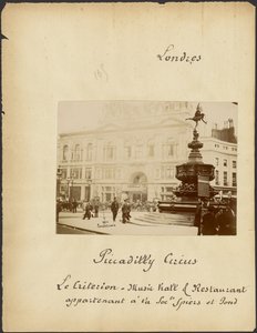 [Piccadilly Circus och Criterion Theatre] av Unknown artist