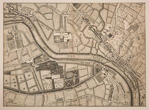 Plan av Richmond, Syon och Kew av Unknown artist