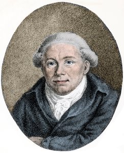 Porträtt Georg Christoph Lichtenberg (1742-1799) tysk vetenskapsman, satiriker och anglofil - gravyr - av Unknown artist