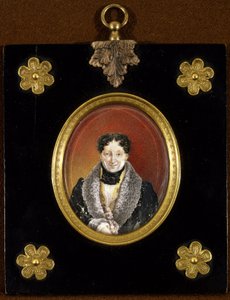 Porträtt av balettmästaren Charles Louis (Charles-Louis) Didelot (1767-1837) (Porträtt av balettmästaren C. L. Didelot). Anonymt verk, olja på kartong, ca 1820. 1800-talsporträtt, klassicism. State Museum of Theatre and Music Art, Saint Peters av Unknown artist