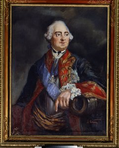 Porträtt av matematikern Leonard Euler (1707-1783) (Porträtt av matematikern Leonhard Euler). Anonym målning. Olja på duk, 79 x 69,5 cm av Unknown artist