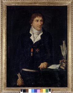 Porträtt av Alessandro Verri, bror till Pietro Verri (1728 - 1797). Anonym. 1700-talet. Villa Sornani i Zürich. av Unknown artist